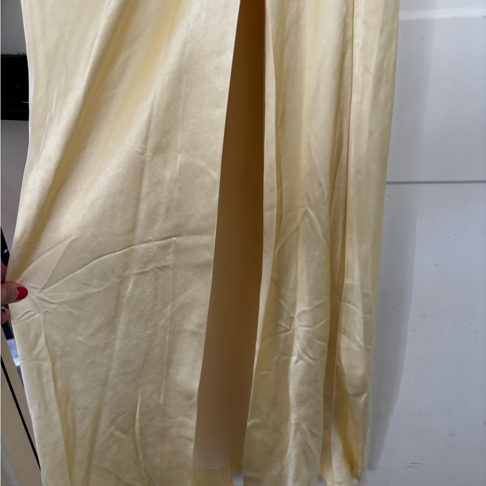 Misha Constantina Dress | M | NWT | Soft Gold - Picture 11 of 11